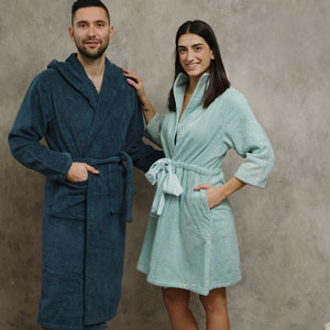 Amelia, bathrobe - David Home srl - Made in Italy household linen