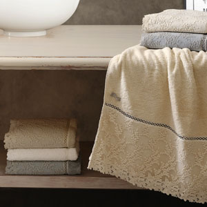 Clelia, set spugna - David Home srl - Made in Italy household linen
