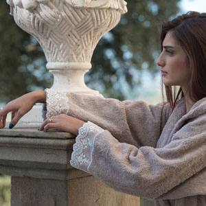 Giselle, bathrobe - David Home srl - Made in Italy household linen