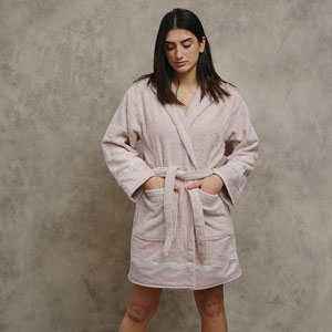 Onde, bathrobe - David Home srl - Made in Italy household linen