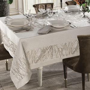 Space, tablecloth - David Home srl - Made in Italy household linen