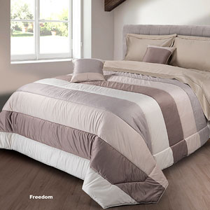 Freedom, trapunta - David Home srl - Biancheria per la casa Made in Italy